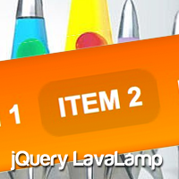 Un menu Lava avec jQuery