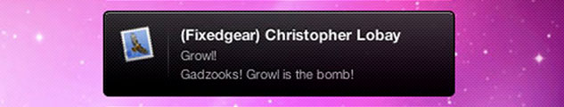 Notifications à la Growl avec jQuery