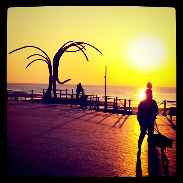 When the sun goes down…