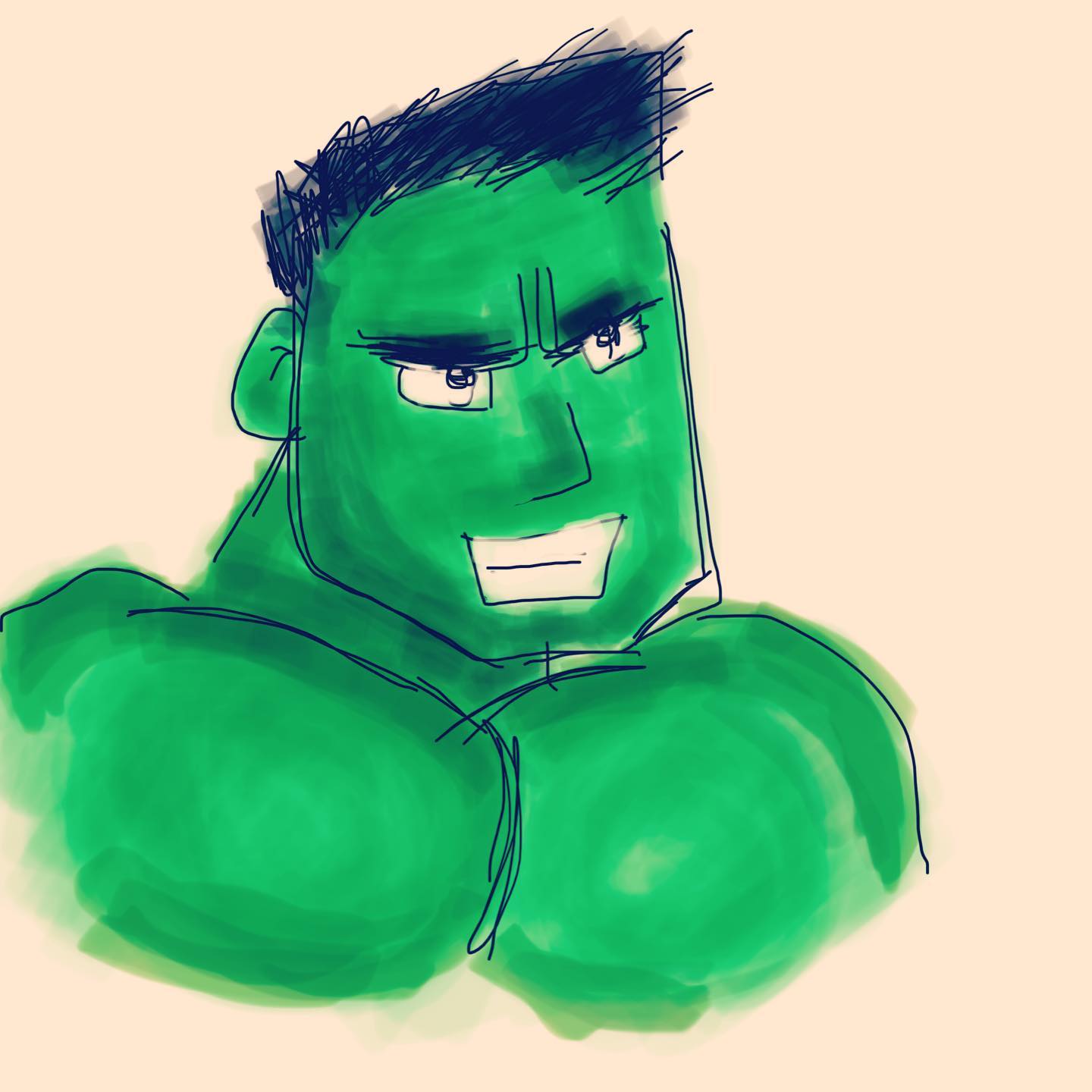 Inktober 2020 – Day 3 : Bulky #inktober #inktober2020 #bulky